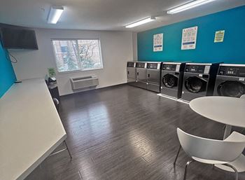 On-site laundry facility